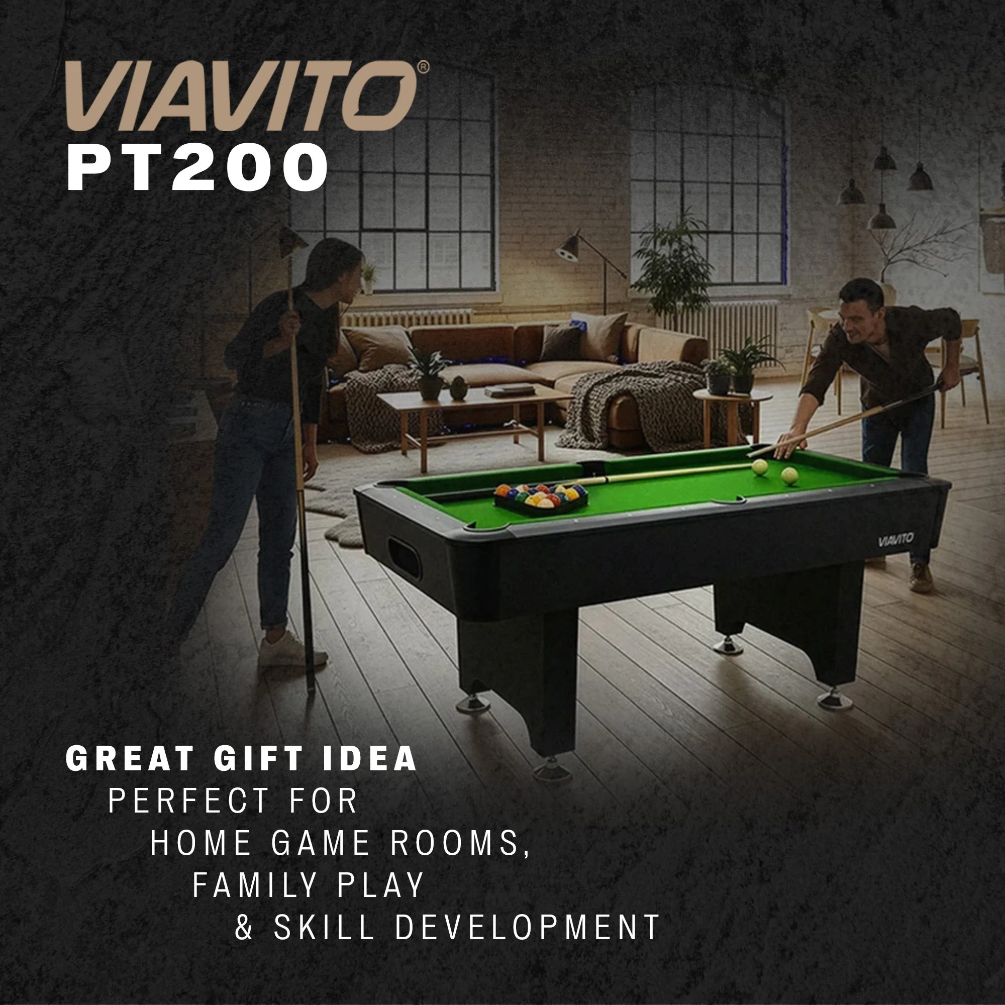 Viavito PT200 6ft Pool Table - Image 5