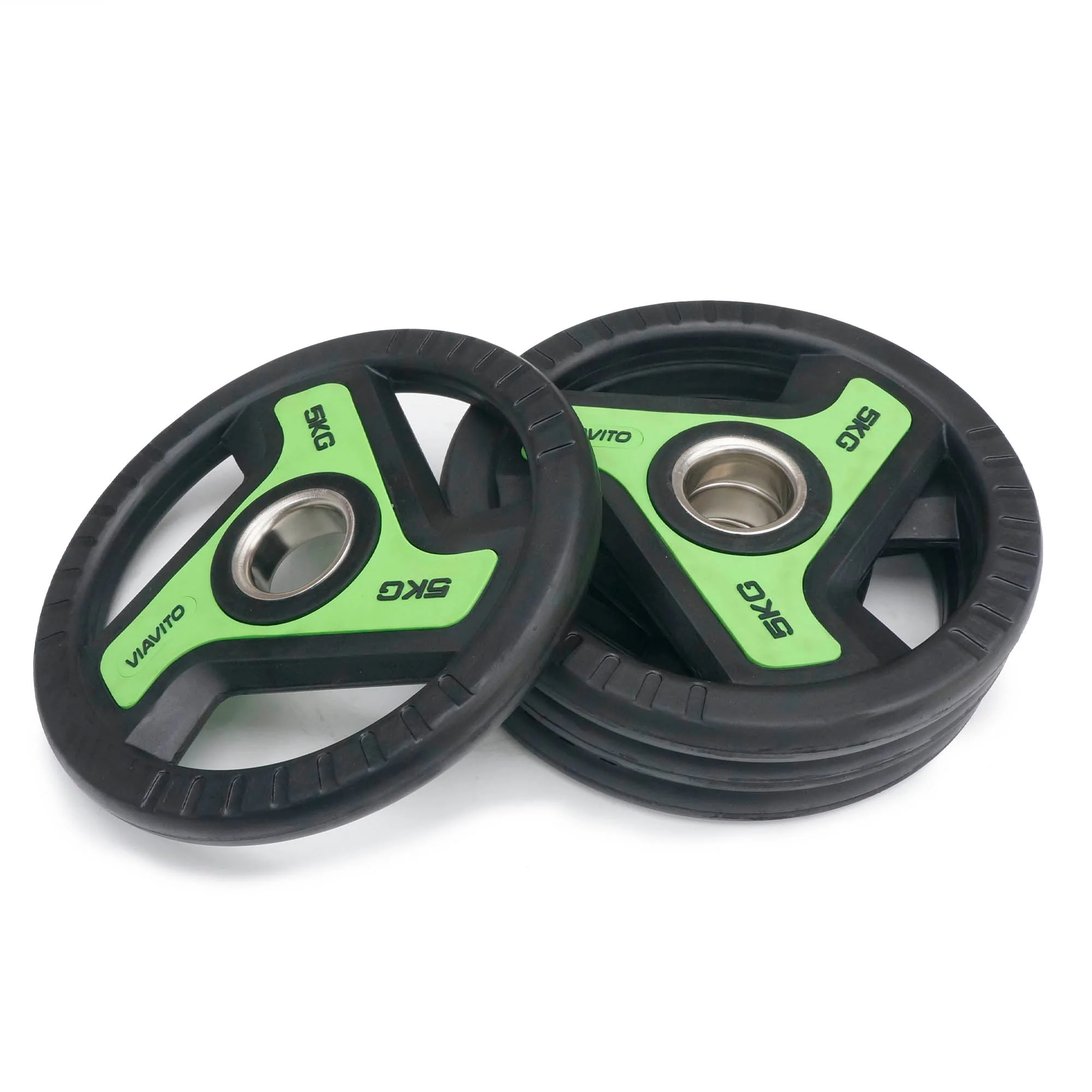 Viavito Rubber Bumper Olympic Weight Plates - Image 11