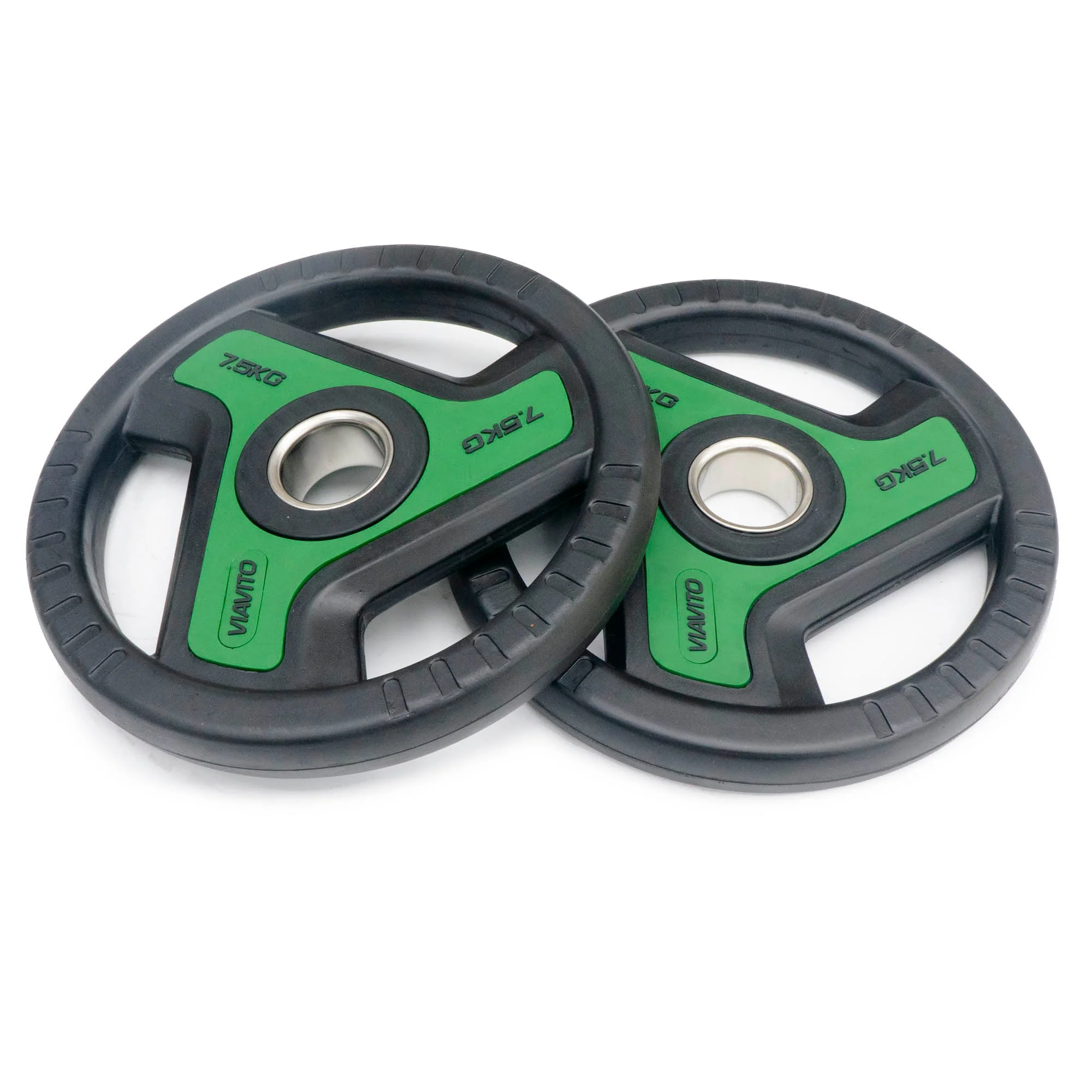 Viavito Rubber Bumper Olympic Weight Plates - Image 4