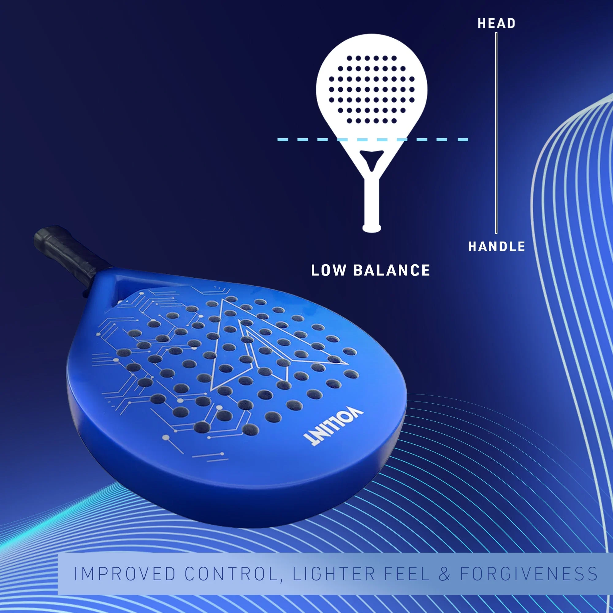 Vollint Z2 Padel Racket - Image 7