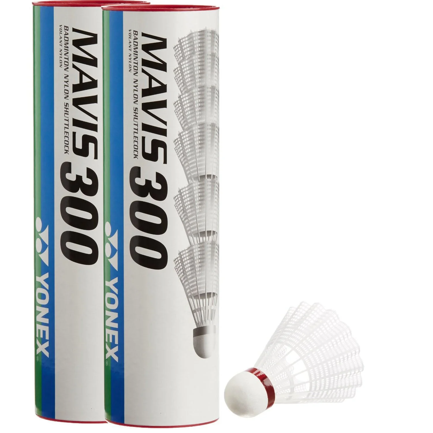Yonex Mavis 300 White Shuttlecocks - (1 dozen) - Image 2