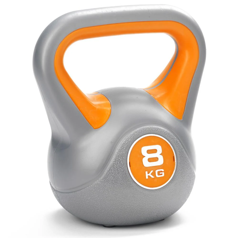 York 6, 8, 10kg Vinyl Kettlebell Set - Image 3