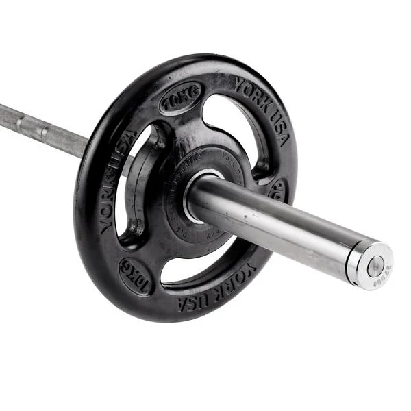 York ISO-Grip Rubber Olympic Weight Plates - Image 5
